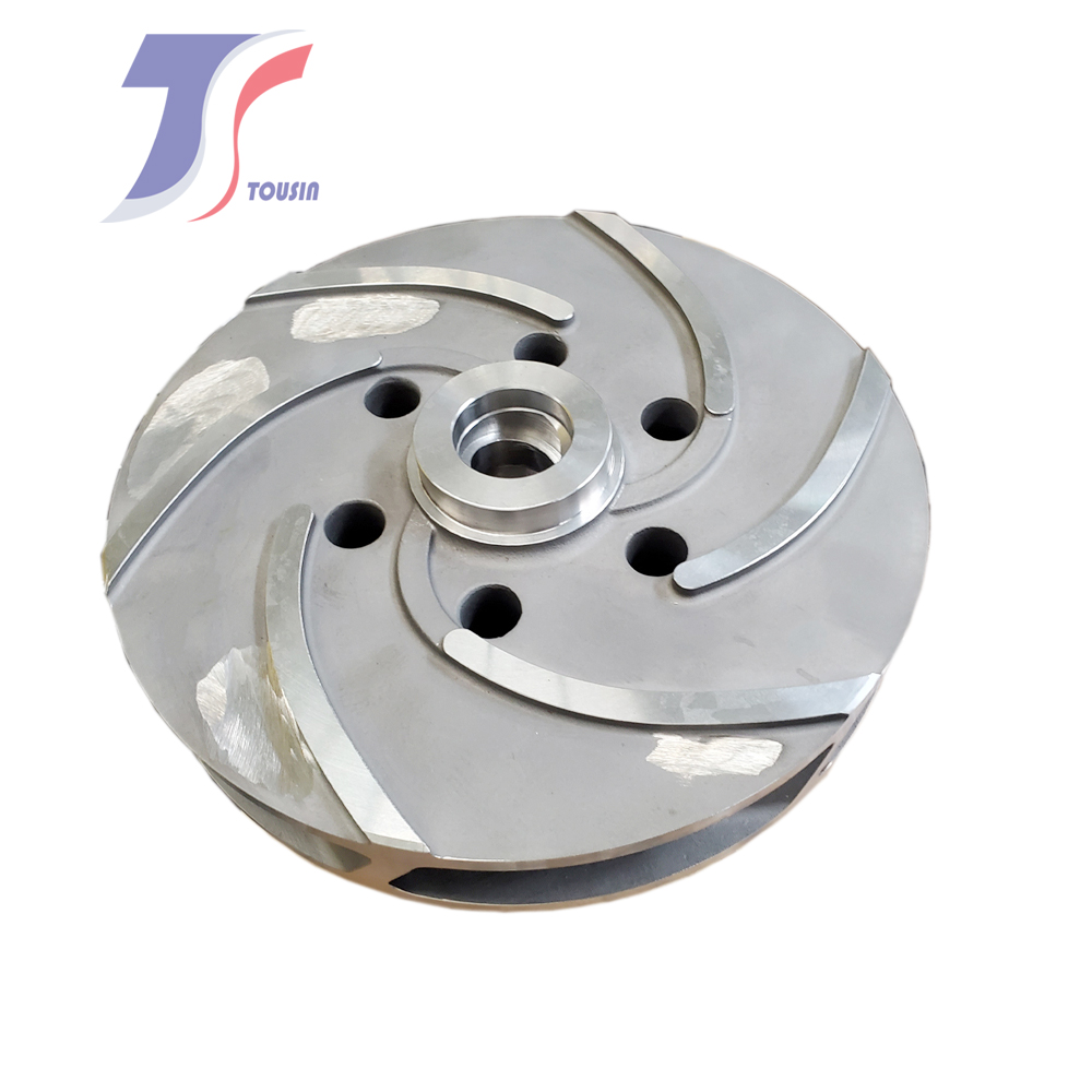 Machined Stainless Steel Pump Impeller